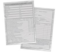 Hairdressing Client Cards A6 Size - Salon and Therapist Customer Consultation Record - Treatment Services Essentials - Profile and Recording Forms - Beauty Stationery - 105x148mm - Pack of 200