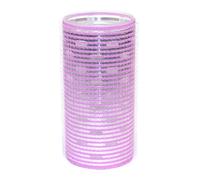 Hairdressing Curlers,Hair Rollers Hair Rollers Lengthened Aluminum Sheet Plastic Magic Self-adhesive Hair Curler Air Bangs Curling Roller Hairdressing(Pink)(Purple)