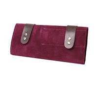 Hairdressing kit， Salon Hair Stylist Barber Scissors Shear Hairdressing Tools Holder Case Bag(Purple 24 X 12cm)