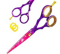 Hairdressing Scissors, Hair Cutting Scissors, Stainless Steel Razor Blade for Hairdressers, Men, Women and Children