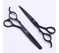 Hairdressing Scissors Left Handed Series Professional Barber Scissors Salon Stylist Shears Sharp and Precise Cut for Left-Handed Hairdresser Cutting Scissor 6.0 Inches Black