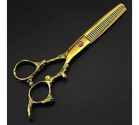 Hairdressing Scissors Professional 6 inch Japan 440c Cut Hair Scissors Cutting Shears Salon thinning sissors Barber Hairdressing Scissorsthinning Scissor