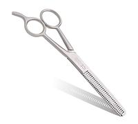 Hairdressing Thinning Scissor with Hook - 6.2 inches - Double Sided Sharp Teeth for Professional Barber Texturing Results - Hair Thinning Scissors for Men, Women, and Kids - Hair Scissors