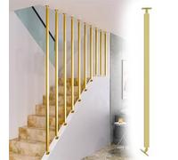 Hairdressing Tool Belt Bag Iron Railing Post Balusters with Adjustable Bracket, Custom Height 10-240cm, Multicolor(Gold,20cm/7.8in/0.65ft)