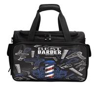 Hairdressing Tools Bag - Multi-Function Hair Cosmetics Bag Large Capacity Barber Tote Cosmetic Tote | Portable Barber Toolkit Sturdy Salon Shoulder Organizer for Lipstick Eye Shadow