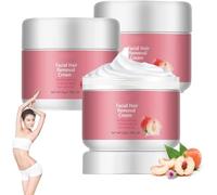 Hairerase Facial Hair Removal Cream for Women,- Hair Erase Cream, Visibly Smooth Skin In Just 5 Minutes, Suitable, Upper Lip, Chin, Cheeks Gentle,for All Skin Types 50g (3PCS)