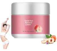 Hairerase Facial Hair Removal Cream for Women,- Hair Erase Cream, Visibly Smooth Skin In Just 5 Minutes, Suitable, Upper Lip, Chin, Cheeks Gentle,for All Skin Types 50g (1PCS)