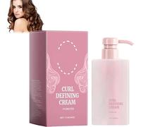 Hairhalo Curl Defining Cream, Curl Cream for Curly Hair Anti Frizz, Moisturizing,Smoothing for All Natural, For Wavy & Curly Hair(1pc)(1 bottle)