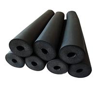 HAIRIT Outdoor Antifreeze Insulation Pipes Foam Tube, 1.8m Slit Self-Seal Pipe Insulation/Lagging/Cladding, Black Rubber Insulation Hose, Waterproof Retardant