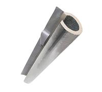 HAIRIT Water Pipe Heat Insulation Solar Opening Self-adhesive Aluminum Foil Casing Outdoor Pipe Insulation Lagging, Antifreeze Foam Insulation Pipe, ID 22mm 27mm 34mm 43mm 52mm 65mm