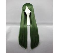 hairjoy Women's Synthetic Wig Straight Green Cosplay Wig Halloween Wig Carnival Wig Costume Wig
