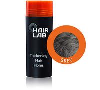 HairLab 100% Organic Hair-Thickening Keratin Fibres for Concealing Hair Loss and Thinning Hair - 30g Grey