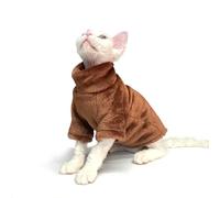 Hairless Cat Sweater Winter Thickening Warm Sphynx Pet Clothes Comfortable Winter Cat Clothes for Small Dogs Vest