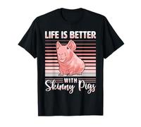 Hairless Guinea Pig Skinny Pig Owner Cavy Rodent Pet T-Shirt