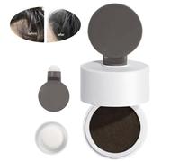 Hairline Clay Powder Cream,Magical Hair Shadow Forever Key,Hairline Mud Something from Nothing,Double-Ended Hairline Powder Touch-Up Hair Root Cover Up (Cool Brown)