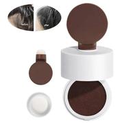 Hairline Clay Powder Cream,Magical Hair Shadow Forever Key,Hairline Mud Something from Nothing,Double-Ended Hairline Powder Touch-Up Hair Root Cover Up (Reddish Brown)