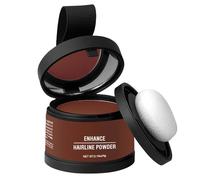 Hairline Concealer with Applicator, Root Touchup Powder, Long-Lasting Hair Concealer, Waterproof, Easy to Apply, 4g for Root Touchups and Gray Coverage Achieving a Thicker Look