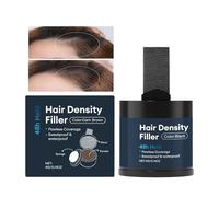Hairline Dust - Bald Spot Coverage Tool, Pigment Styling Powder with Thickness, Stain Resistant Color Formula with Hold, Lightweight Beauty Compact, Precision Application for Sparse Areas