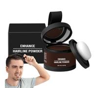 Hairline Powder, 4g Hair Texture Powder With Applicator, Root Up Hairline Powder For Thin Hair, Waterproof Long-Lasting Hair Concealer Gray Coverage, For Thinning Hair Women