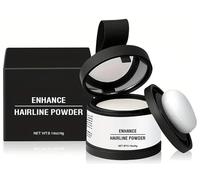 Hairline Powder for Women,Magic Root Cover Up,Hair Shadow - Hair Rich Shading Powder with Mirror & Cushion,Conceals Bald Spot,Waterproof Enhance Hairline Powder for Thinning Hair (#14 White)
