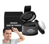 Hairline Powder, Hairline Powder Instantly Conceals Hair Loss, Root Touch-up Hair Powder, Hair Root Dye, Enhance Hairline Powder, Hair Toppers For Women & Men, Up Hair Color For Gray With Applicator