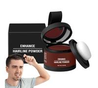 Hairline Powder, Hairline Powder Instantly Conceals Hair Loss, Root Touch-up Hair Powder, Hair Root Dye, Enhance Hairline Powder, Hair Toppers For Women & Men, Up Hair Color For Gray With Applicator
