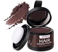 Hairline Powder, Hairline Shadow,Quick Cover Hair Root Concealer, Eyebrows & Beard Line for Thinning Hairline, Windproof&Sweatproof for Men and Women. (Dark Brown)