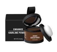 Hairline Powder Instantly Conceals Hair Loss, Hair Root Dye, Root Touchs Up Hair Powder, Hair Toppers for Women & Men, Hair Fibers for Thinning Hair, Root Up, Windproof&Sweatproof, 4g
