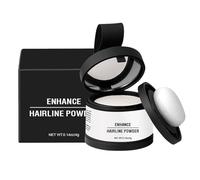 Hairline Powder Instantly Conceals Hair Loss, Hair Root Dye, Root Touchs Up Hair Powder, Hair Toppers for Women & Men, Hair Fibers for Thinning Hair, Root Up, Windproof&Sweatproof, 4g