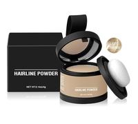 Hairline Powder Instantly,Dark Brown Hair Root Touch Up Concealer, Windproof Waterproof Sweatproof with Mirror and Puff,Hairline Shadow Coverage Hair Powder,Touch-Up for Natural Look (Light Blonde)