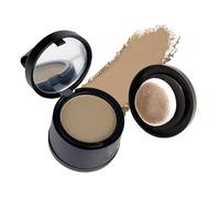 Hairline Powder Instantly,Dark Brown Hair Root Touch Up Concealer - Windproof Waterproof & Sweatproof with Mirror and Puff,Hairline Shadow Coverage Hair Powder for Women and Men