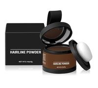 Hairline Powder Instantly, Root Touch Up Hair Color for Gray Coverage & Thinning Hair, Windproof Waterproof Sweatproof with Mirror and Puff, Touch-Up for Natural Look (A)