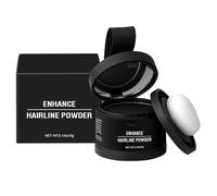 Hairline Powder, Root Touchup Powder, Instant Hair Loss Concealer for Thinning Hair, Windproof & Sweatproof Root Cover Up with Mirror and Puff