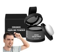 Hairline Powder - Root touchup Powder, Instant Hair Loss Concealer Hair Powder | Thinning Hair Windproof & Sweatproof Hair Root Cover Up Powder with Applicator Included for Both Men and Women