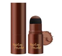 Hairline Powder Stick Root Cover up Black, Hairline Shadow Powder with Sponge for Thinning Hair, Instantly Conceal Hair Loss & Bald Spots, Natural-Looking Coverage, Waterproof & Long Lasting(Brown)