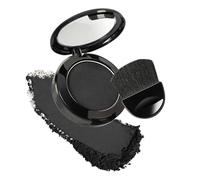 Hairline Touch Up Powder,Instant Hairline Powder with an Integrated Brush for Thinning Areas and Gray Hair Coverage,Waterproof and Natural Root Cover up for Women and Men,#Black