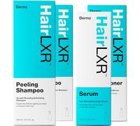 HairLXR 4-Step Hair Growth Set - Shampoo, Conditioner & Serum