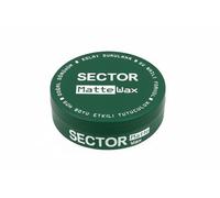 Hairmate Sector Hairdresser Super Sector Hair Wax Strong Hairfruit (Orange), Wet Look (Black), Ultra Strong (Blue) & Matte Wax (Green)- For Barber & Hairdresser, 150ml (Matte Wax (Green), 150ml)
