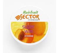 Hairmate Sector Hairdresser Super Sector Hair Wax Strong Hairfruit (Orange), Wet Look (Black), Ultra Strong (Blue) & Matte Wax (Green)- For Barber & Hairdresser, 150ml (Hairfruit (Orange), 150ml)