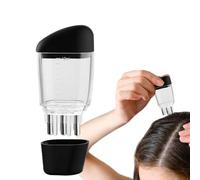 hairOil Applicator Comb - Scalp Massaging Liquid Distribution Tool, Even Oil Application Device with Soft Massage Teeth Design, Easy Fill Portable hairCare Accessory for Daily Use | Home hairCare