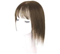 Hairpiece Bangs Forehead Wispy Bangs Hair Extensions for Grey Hair, Women's Hair Styling Bangs for Performance, Dating, Going Out, Business Travel, Commuting