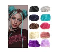 Hairpiece Claw Clip Messy Bun Hair Piece Synthetic Fake Hair Pieces Clip-on Hair Bun Extensions for Women Daily Use(171#)