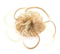 Hairpiece Messy Curly Hair Bun Ponytail Extensions with Elastic Band Synthetic Long Updo Scrunchies Hairpiece Daily Use(105)