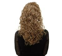 WIG ME UP NC002-15 Hairpiece Ponytail with 2 combs/clips & elastic draw string long full curls voluminous honey blond 18inch