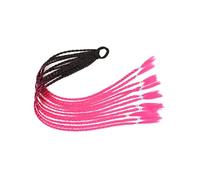 Hairpiece Synthetic Dirty Braided Ponytail Wig Elastic Rubber Band Braiding False Braid Hair Extensions Party(Q37-B3)