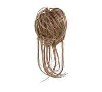 Hairpieces Scrunchie Synthetic Elastic Curly Messy Bun Black Blonde Brown Natural Fake Hair Chignon Band Updo Donut for Women Elegant or Chic Look(Medium Auburn Ash Blonde)