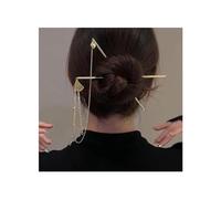 Hairpin Chain Tassel Hairpin Two Hair Forks Hair Stick Chinese Style Hair Chopsticks Hosta Hair Clip Claw Clips for Thick hair Hairsticks