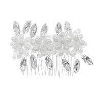 Hairpin Combs Bridal Simple Headdress Pearl Insert Comb Rhinestone Hair Comb Hair Hair Accessories