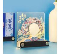 Hairpin Flower 3D Sticky Note Chinese 2026 Calendar Memo Notepad Paper Gifts Block Notes Christmas House 3D J6Y4