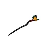 hairpin,hair sticks for women,Chinese Style Osmanthus Black Sandalwood Hairpin Horse Face Skirt Qipao Accessories